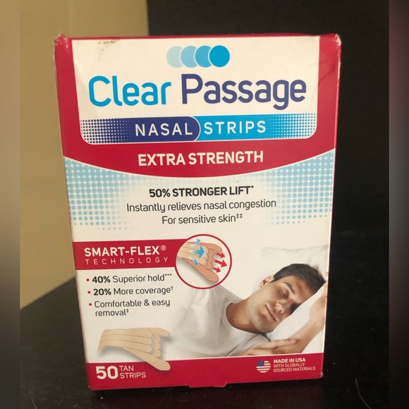 Other Clear Passage Nasal Strips Box Of 5 Poshmark